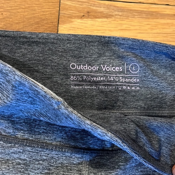 OUTDOOR VOICES LEGGINGS - Picture 2 of 2